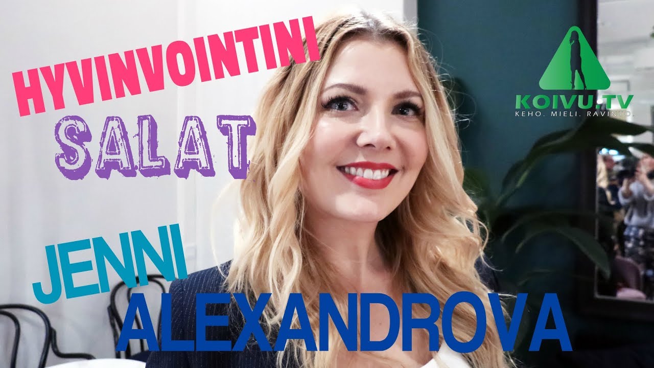 Mistä asioista saat energiaa, Jenni Alexandrova?