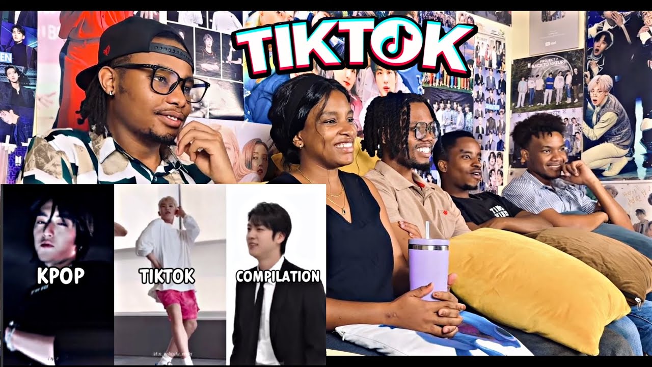 Подборка kpop tiktok @LennyLen (РЕАКЦИЯ)