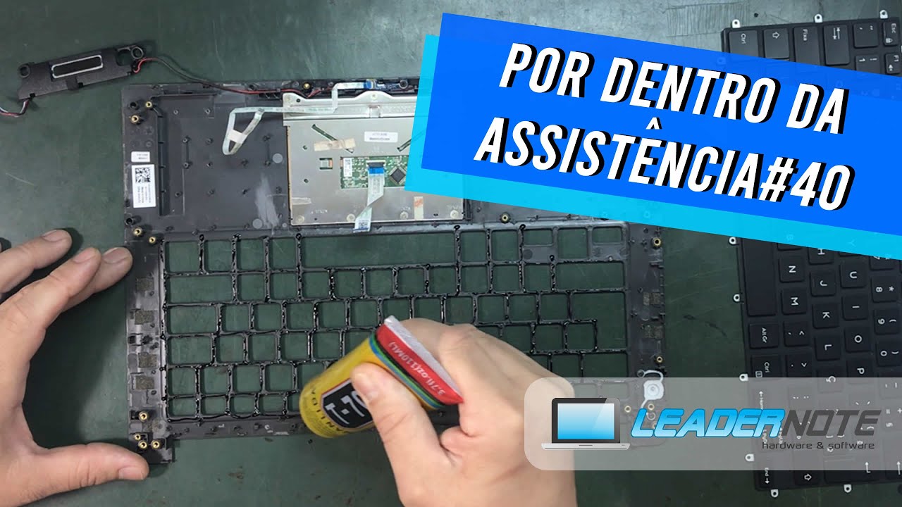 Troca do teclado DELL inspiron 7460 - Por Dentro da Assistência #40