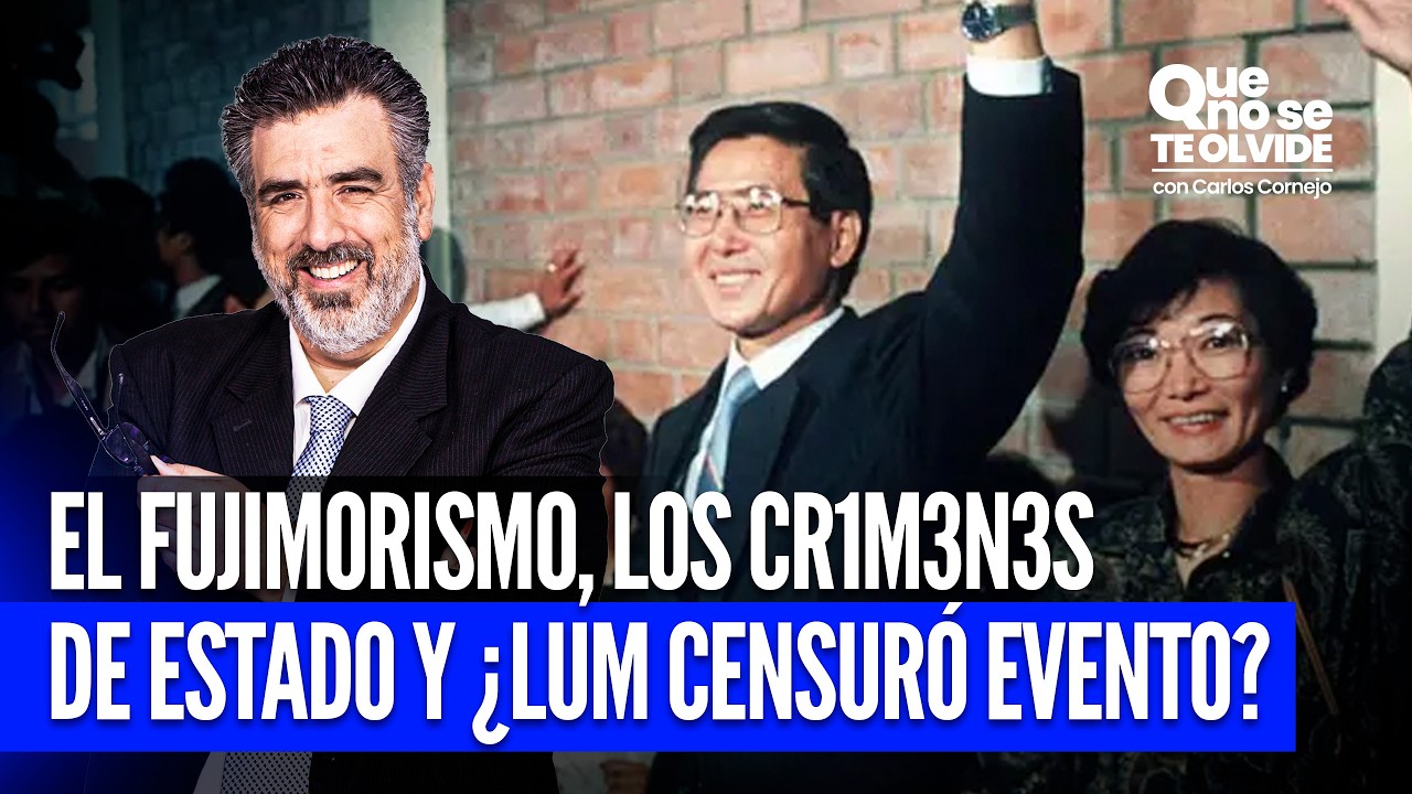 QUE NO SE TE OLVIDE CON CARLOS CORNEJO: PROGRAMA DEL 28 DE MAYO DEL 2026