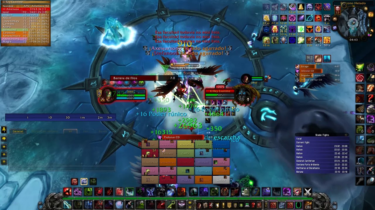Wotlk Dk tanque Lk 25H