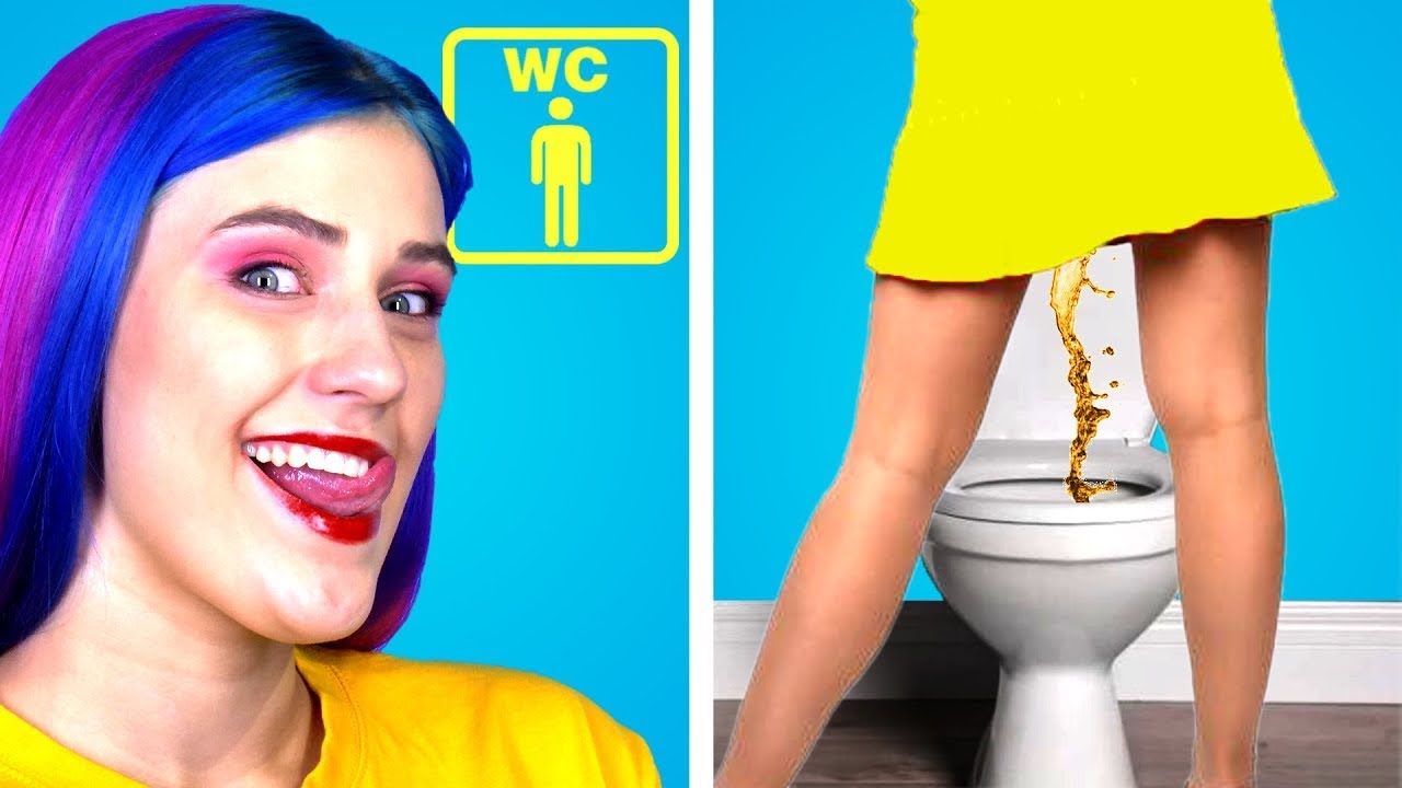 BAD STUDENT VS GOOD STUDENT || Types of Students at School & Awkward Moments by Crafty Panda How