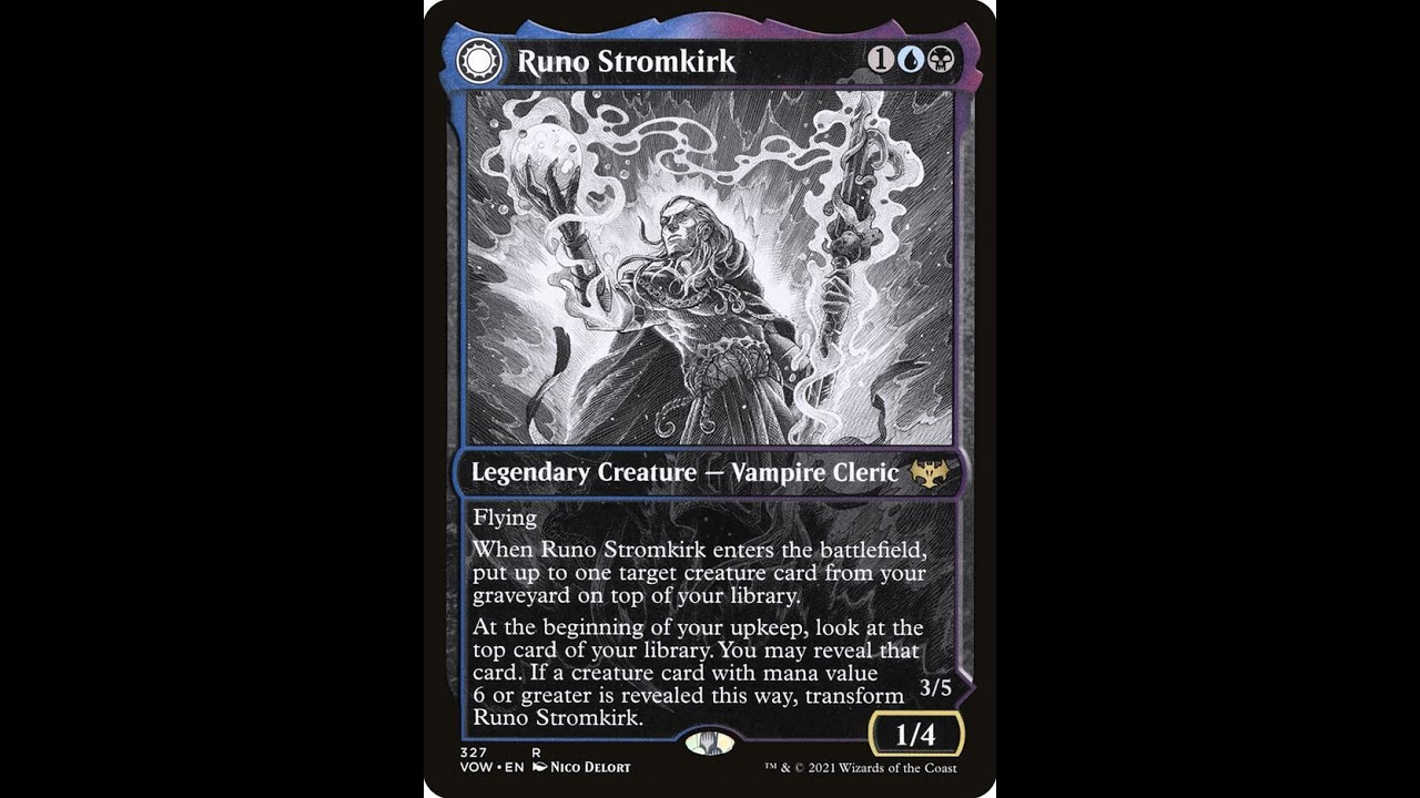 We don't talk about runo! A runo stromkirk / krothus lord of the deep deck tech!