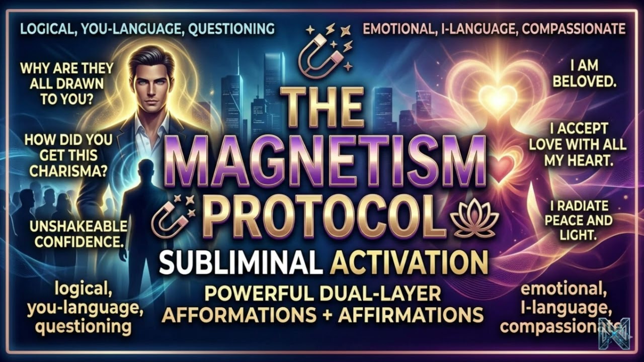 THE MAGNETISM PROTOCOL: Become Irresistibly Attractive (10Hz Alpha + 639Hz)