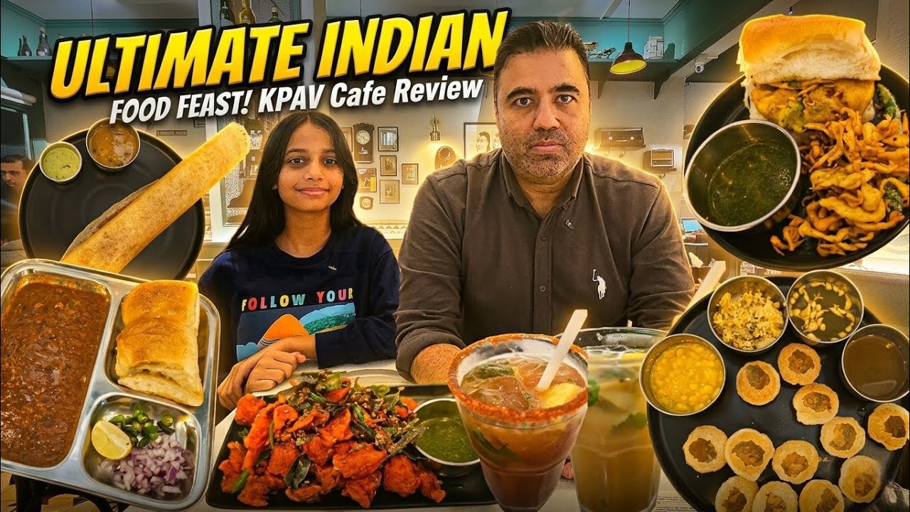 Indian Street Food ka Karachi main experience at KPAV Restaurant 