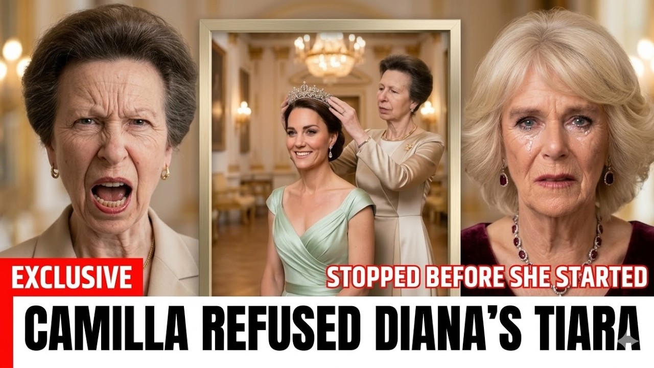 Princess Anne Gives Diana’s Iconic Tiara to Catherine—Camilla’s Request Reportedly Rejected