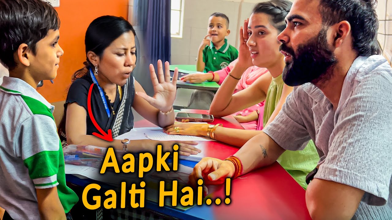 Kanha ki PTM me Lagi Class 😲
