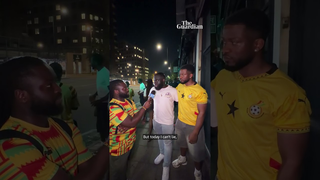 How the Ghanaian diaspora celebrated England v Ghana