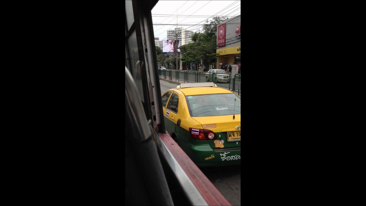 Riding the Cheap Charlie Bus in Bangkok, Thailand