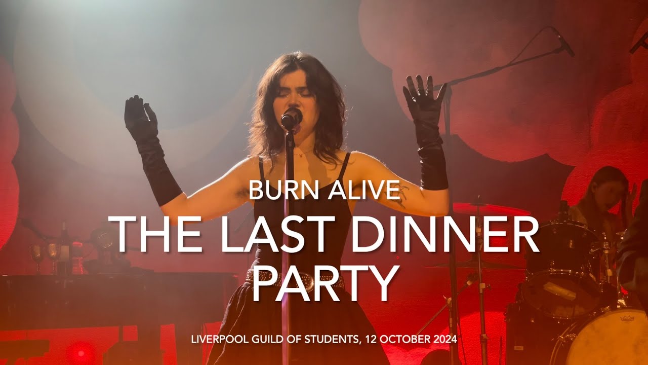 The Last Dinner Party - Prelude to Ecstasy / Burn Alive - Live 4k @ Liverpool, 12 October 2024