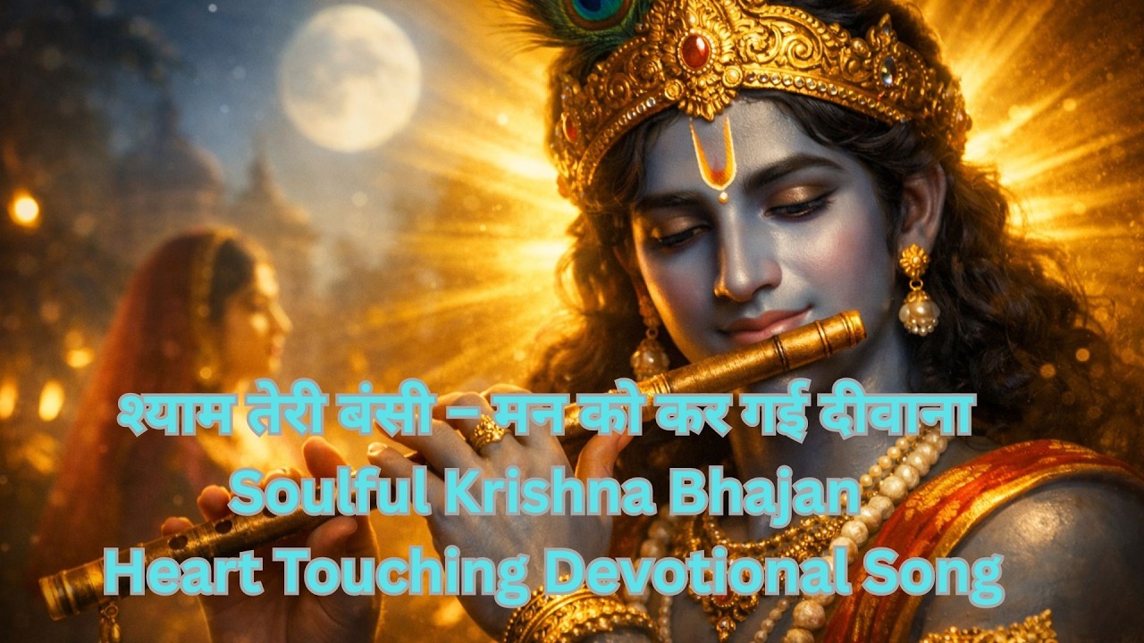 श्याम तेरी बंसी – मन को कर गई दीवाना  Soulful Krishna Bhajan  Heart Touching Devotional Song