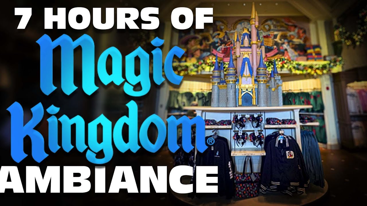 Fall asleep in Disney 7 Hours of Magic Kingdom Ambience | Main Street Emporium jungle Cruise