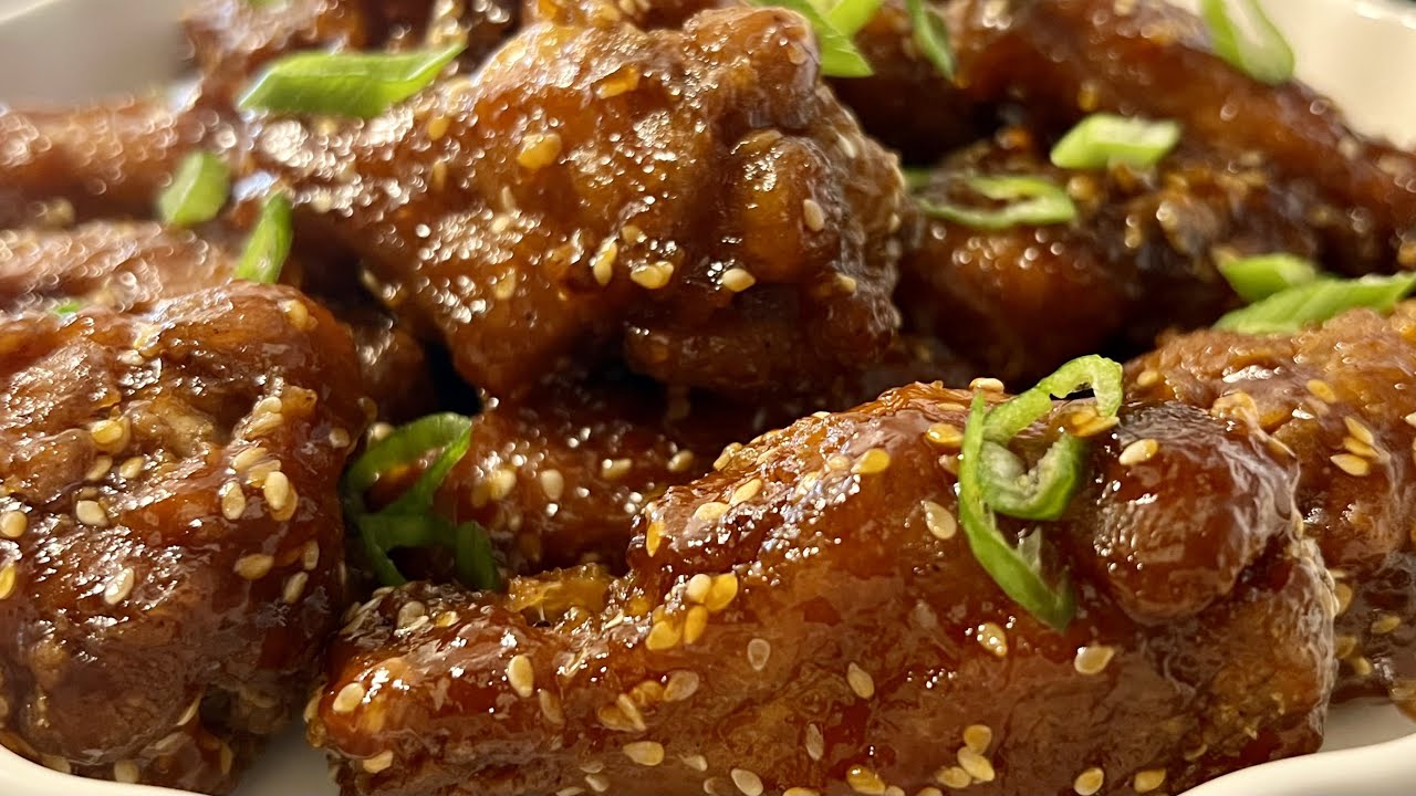 HONEY SESAME CHICKEN WINGS RECIPE | BETTER THAN TAKEOUT