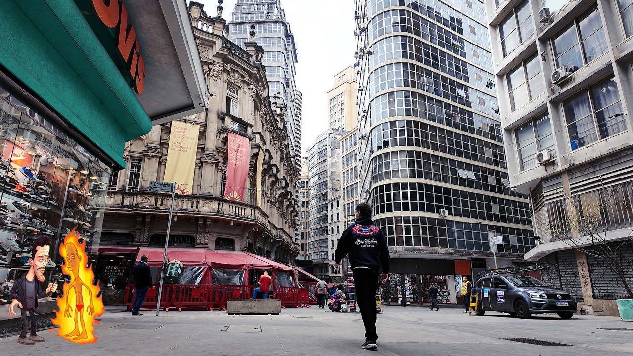 Explorando o Centro de S&atilde;o Paulo (+ reencontro com ex-presidi&aacute;rio)