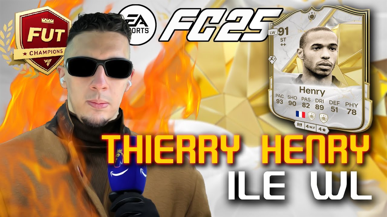 THIERRY HENRY İLE HAFTA SONU LİGİ OYNADIM! | EA FC 25 WL & PAKET AÇILIMI!