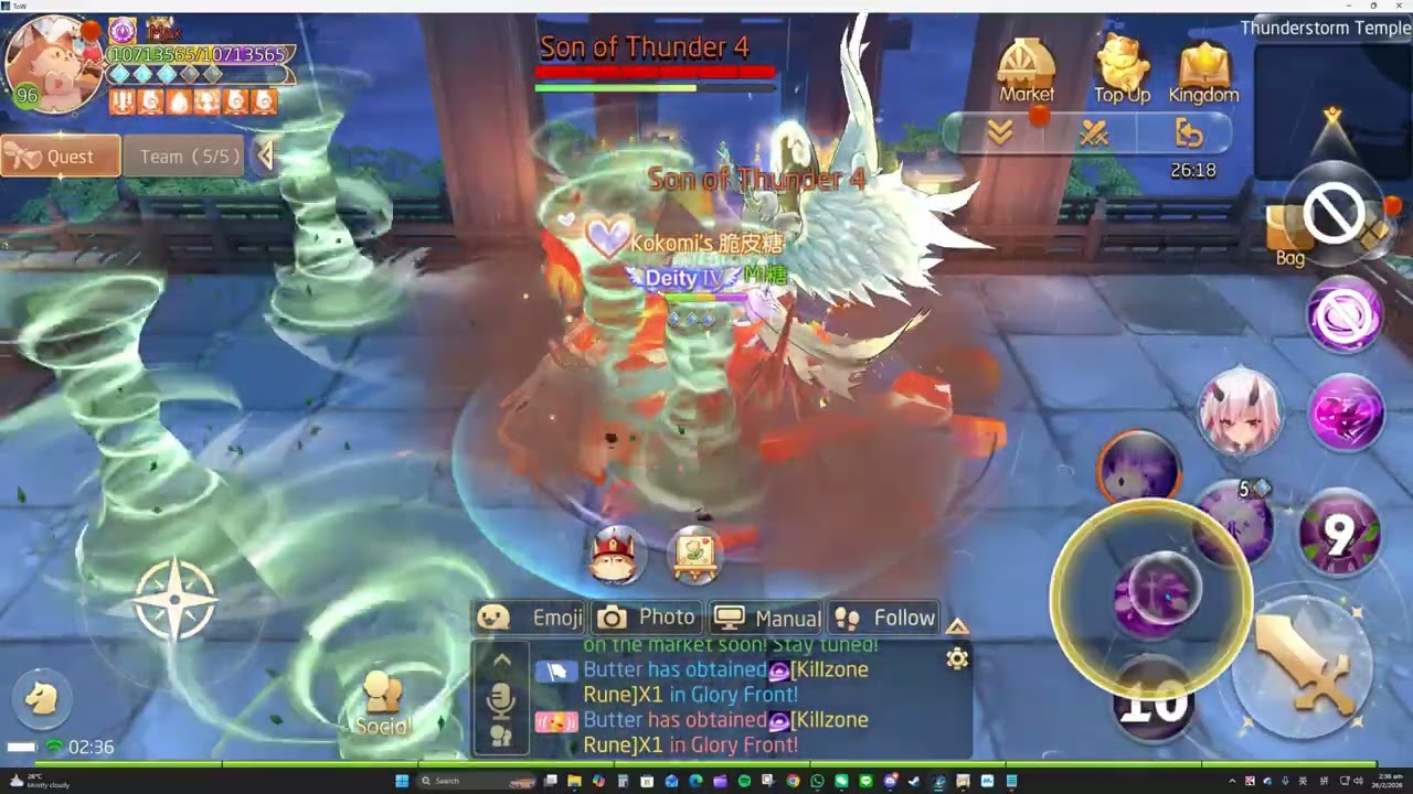 Tales of Wind: Radiant Rebirth HKT-1 | Asura Glory Front 3F solo