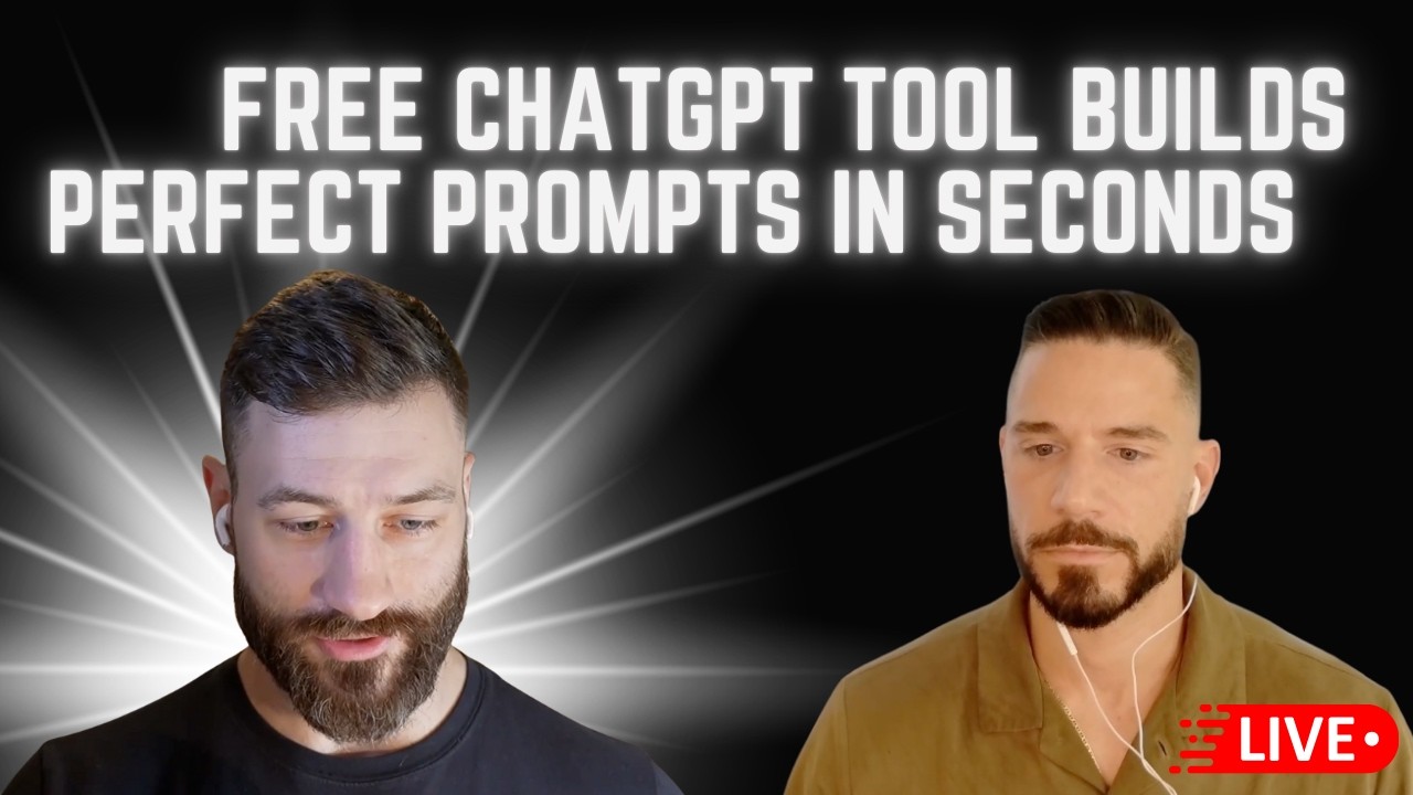 FREE ChatGPT Tool Builds PERFECT Prompts in Seconds - Episode 20 - Mostly Humans