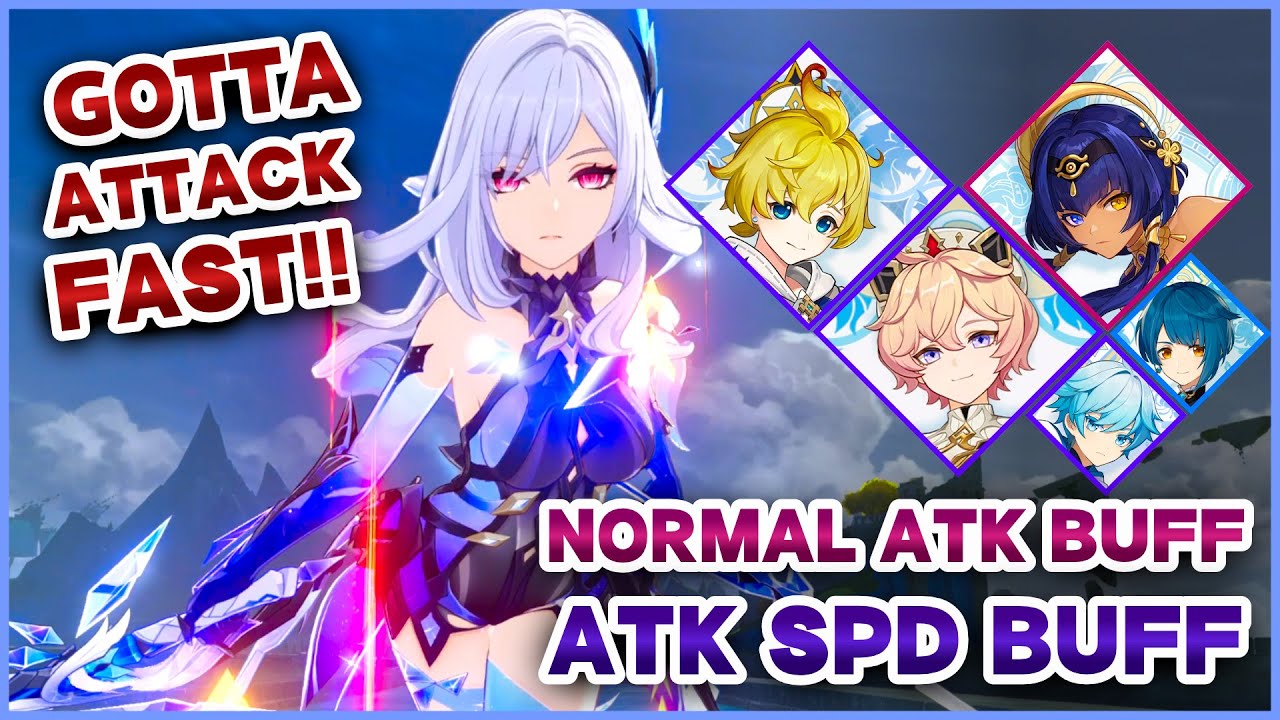 【Genshin Impact】How FAST do you want Skirk to be? YES | Skirk with ATTACK SPEED Team