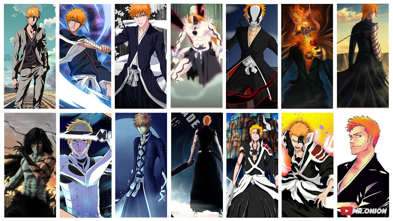 Bleach: Kurosaki Ichigo's evolution