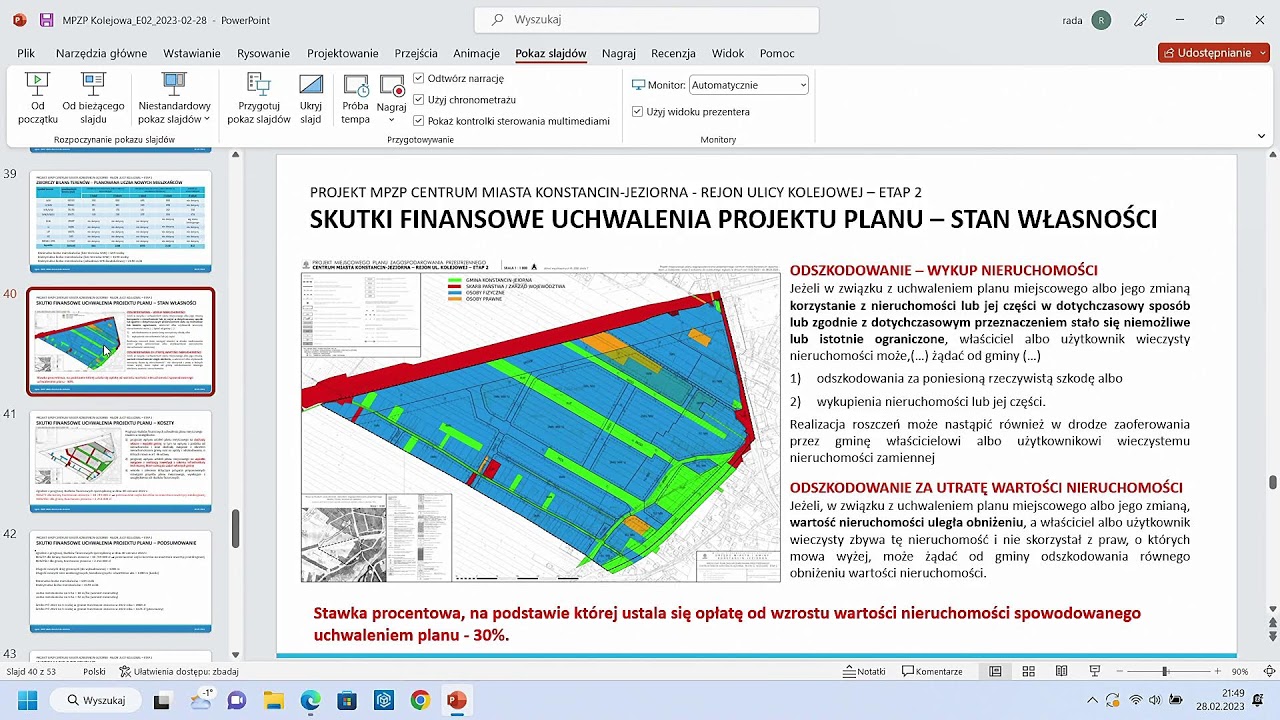 Dyskusja Publiczna nad rozwiązaniami  w projekcie planu miejscowego, rejon ul. Kolejowej