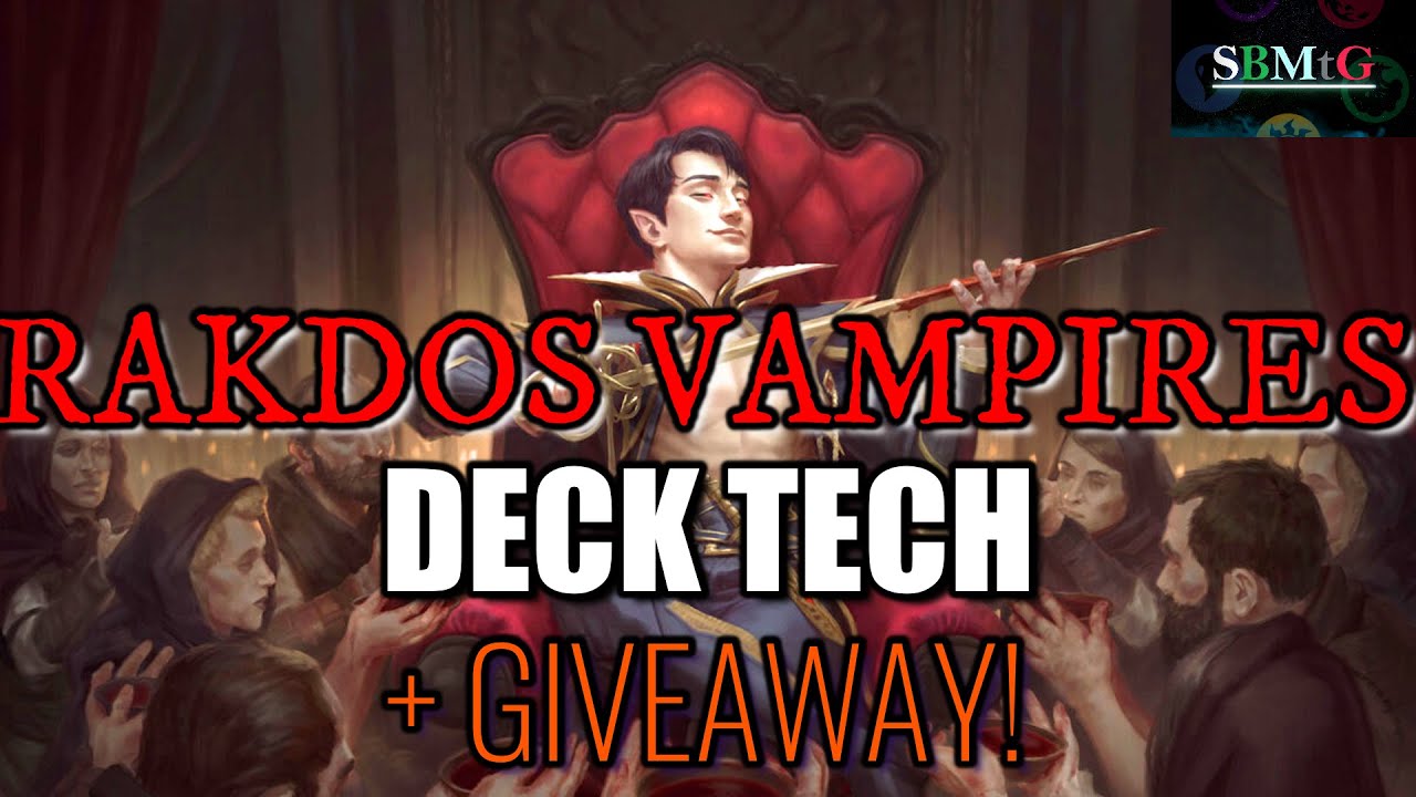 Mtg Deck Tech: Rakdos Vampires in MID Standard (Plus Giveaway)