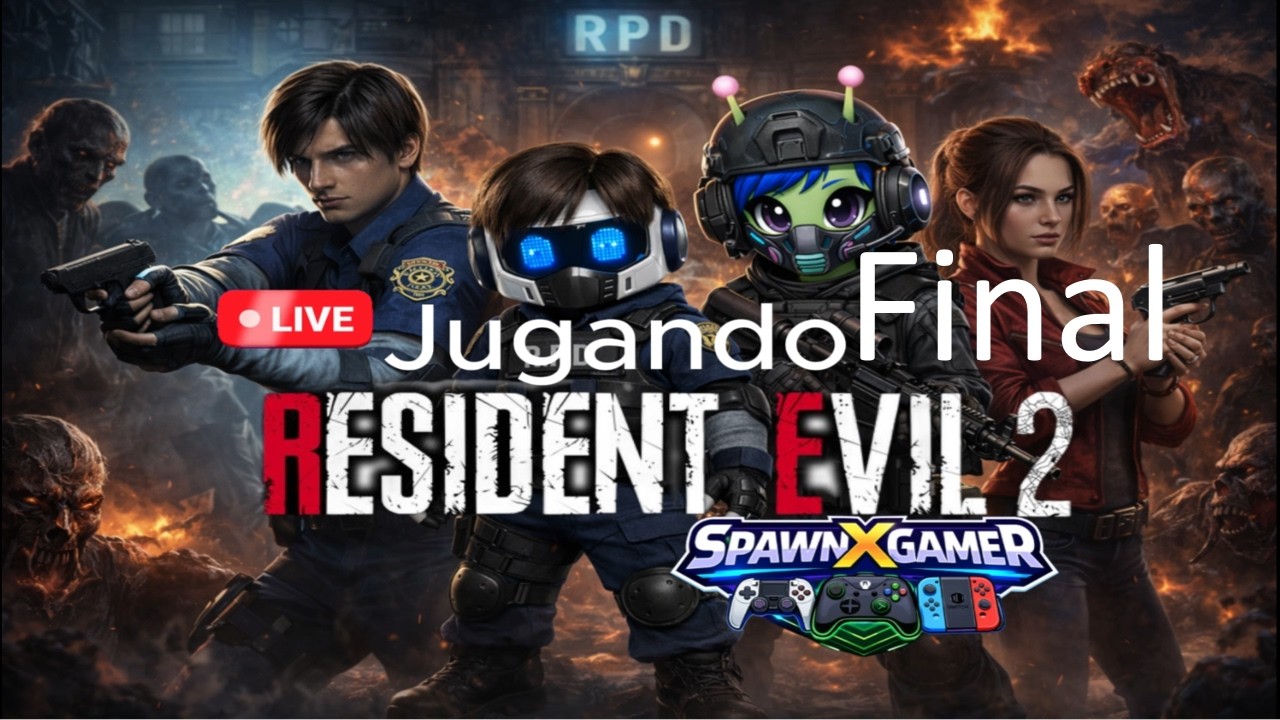 JUGANDO RESIDENT EVIL 2 REMAKE (LEON A) PARTE FINAL