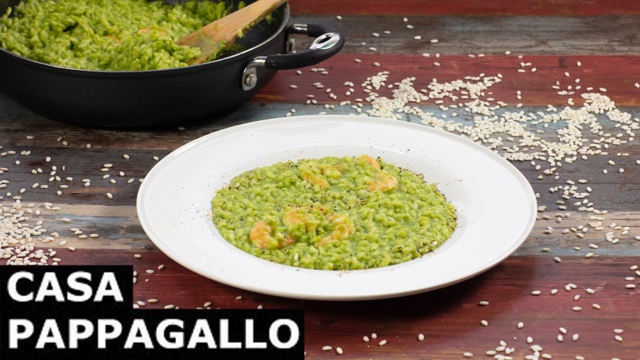 Riso crema di broccoli e gamberetti S3 - P26