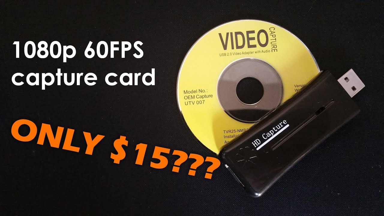 1080p 60 FPS HDMI capture card for only $15? | UTV 007 HDMI USB Review