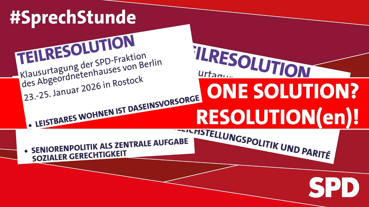 Die Ergebnisse der Klausur der Berliner SPD-Fraktion 2026