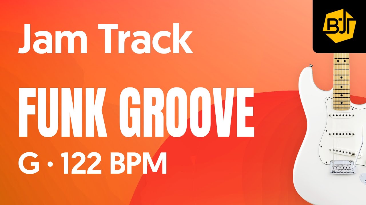 Funk Groove Jam Track in G 