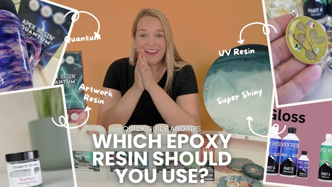 Which Apex Epoxy Resin should you use? Quick Guide and Tips!