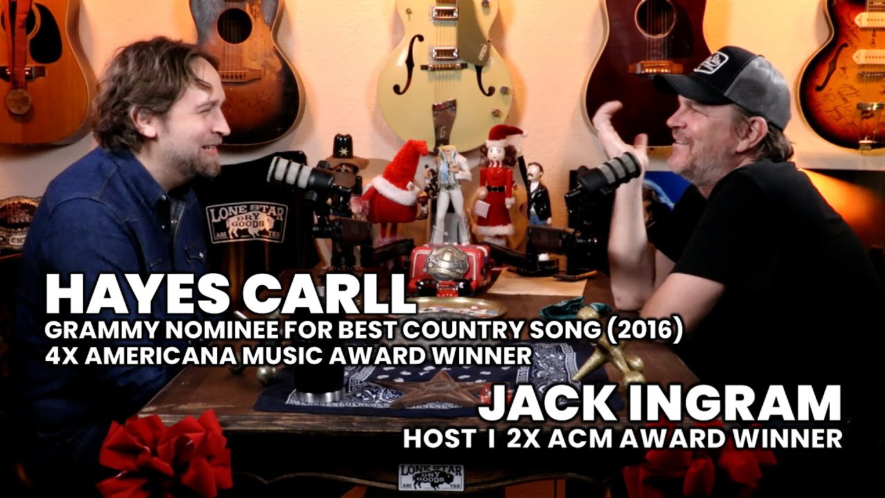 Hayes Carll & host Jack Ingram