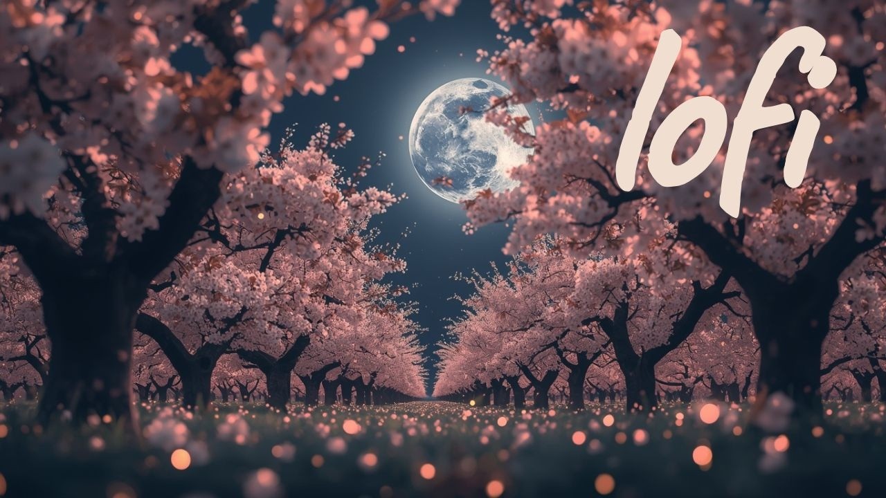 Chill & Relaxing Lo-Fi | A Quiet Orchard At Night