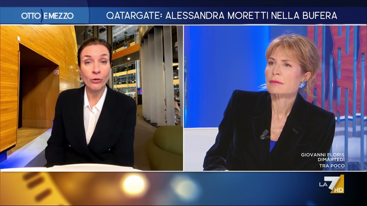 Qatargate, Lilli Gruber ad Alessandra Moretti: 
