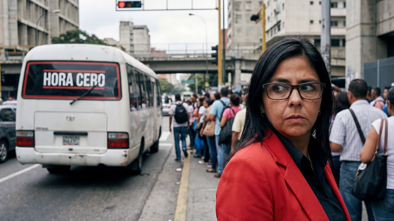 Primer paro de transporte contra Delcy + Vienen cambios en la Casa Blanca