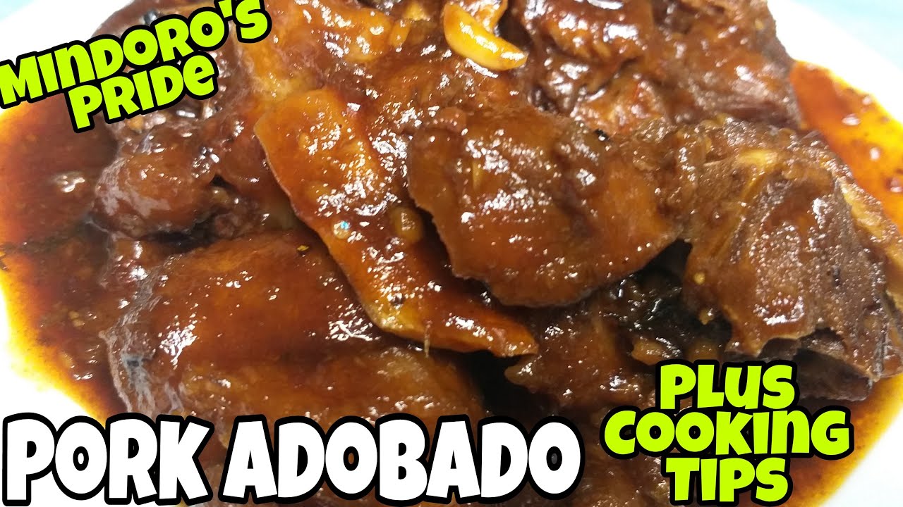 PORK ADOBADO/LUBANG MINDORO'S PRIDE PORK ADOBADO/PLUS COOKING TIPS/MamaGe