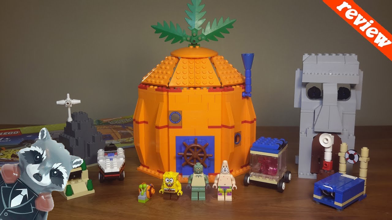 Лего Губка Боб 3827 Приключения в Бикини Боттом | Lego Sponge Bob 3827 Adventures in Bikini Bottom