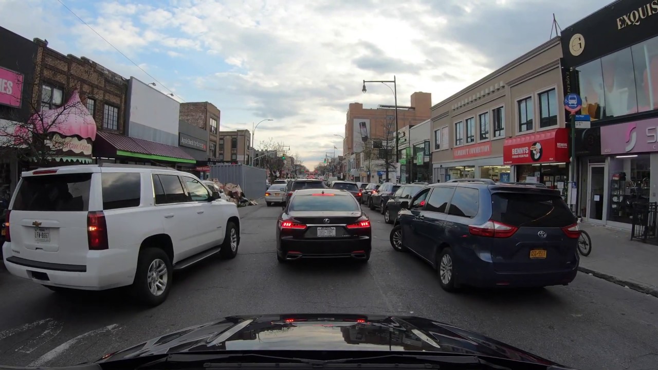 ⁴ᴷ⁶⁰ NYC State of Emergency : Driving Borough Park, Brooklyn (April 5, 2020)
