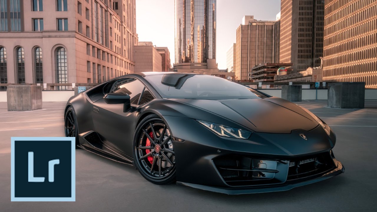 Lightroom Classic CC Tutorial - How to Edit a Lamborghini