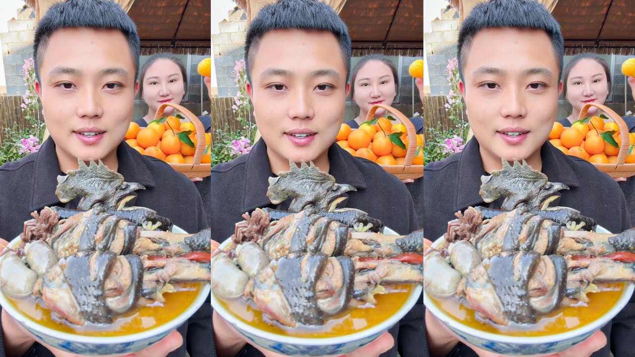Rural Food Satisfying Eating Chicken Soup | Really Delicious Home-Cooked Meal Eating Show