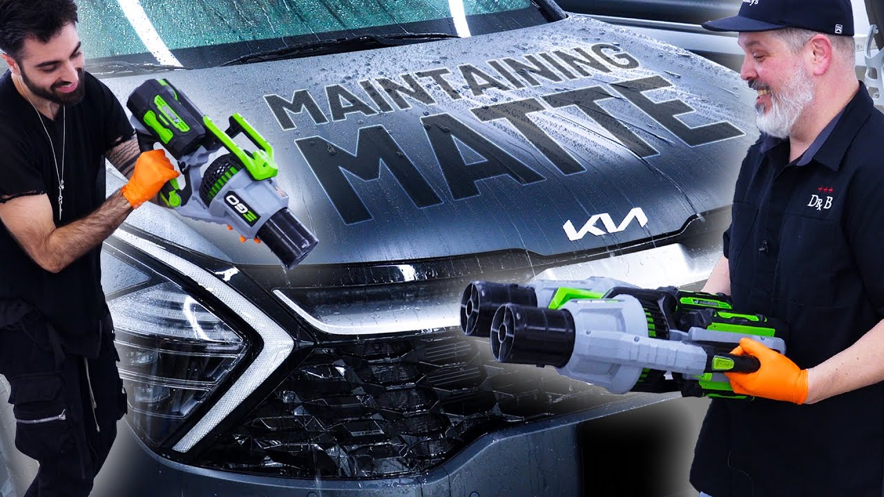 Teaching Matte Maintenance to NEW Kia Sportage Owner!