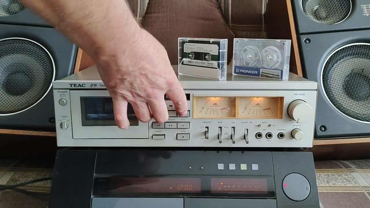 Teac ff-55 (A-660) проверка функциональности