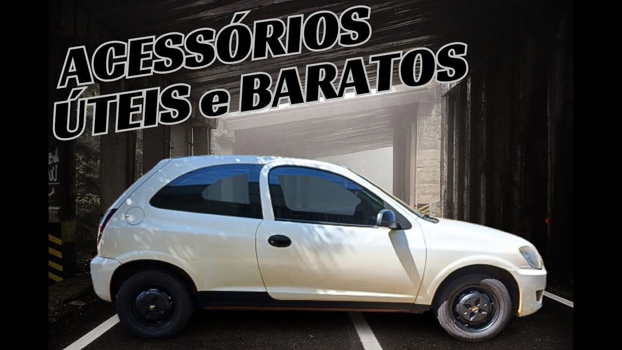 ACESSÓRIOS BARATOS e ÚTEIS da Internet para o Carro CELTA