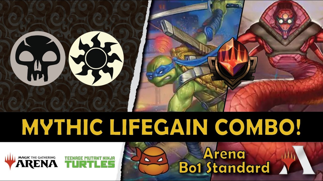 Infinite Value Lifegain Climbs the Ladder Fast #tmt #mtg #standard #mtgarena #combo #lifegain