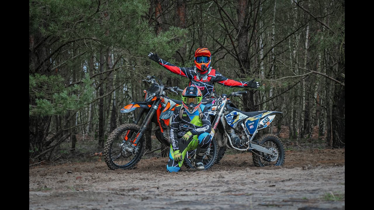 Seine ERSTE FAHRT! Husqvarna tc85/Vlog/