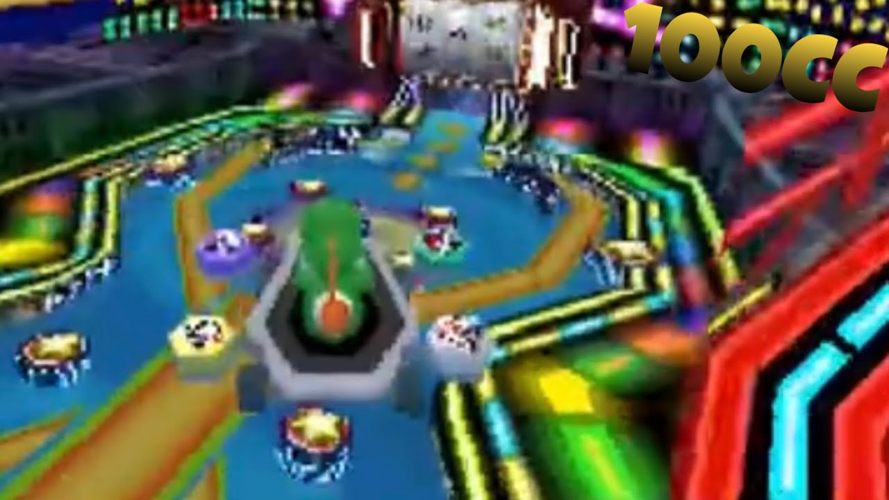 Mario Kart DS - Waluigi Pinball Superbounce Shortcut on 100cc [TAS]