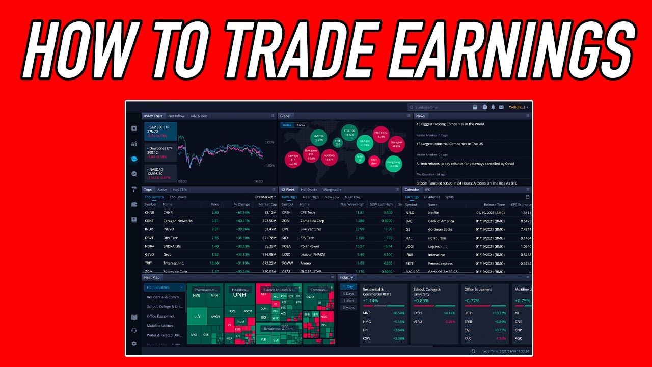 How I Trade Earnings With Options (My favorite Strategy and Examples)