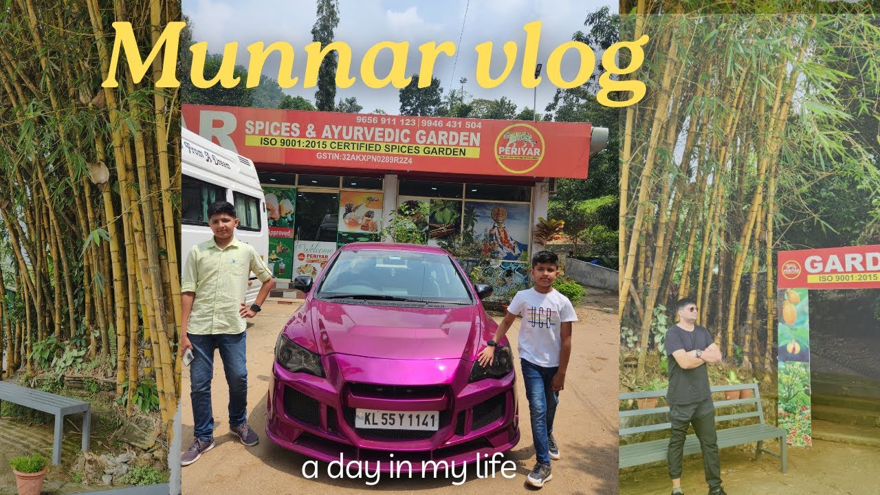 Munnar Tourist Places lPeriyar Spice Garden l Kerala IPlaces to visit in Munnar lVlog-2  @Vasu_Dalal