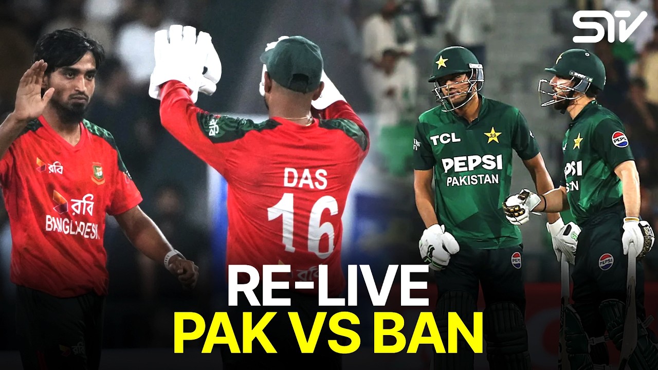 🔴 - 𝐑𝐄𝐋𝐈𝐕𝐄 | Pakistan vs Bangladesh | 2nd T20I, 2025 | PCB | M3L1J