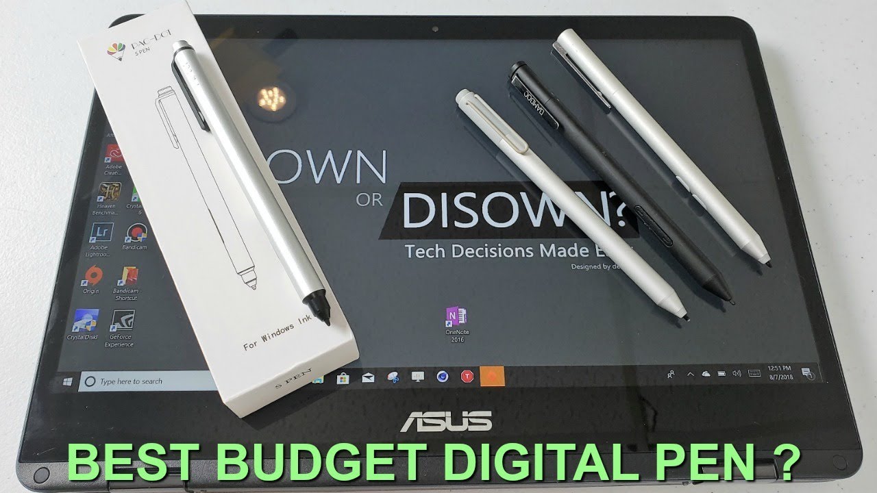 Pac Dot Digital Pen - Best Surface Pen Alternative - 4 Pens Tested !